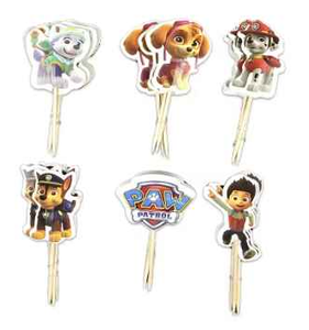 Paw Patrol Cupcake Picks x12 Paw Patrol Cupcake Picks x12