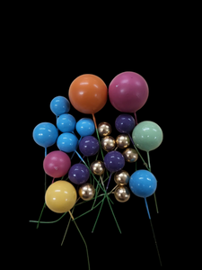Circus Colour Balls Cake Decorations Circus Colour Balls Cake Decorations