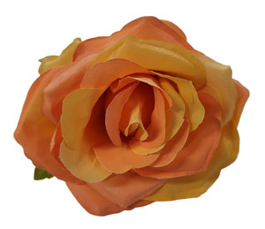 Large Peach Silk Rose Artificial Flower Large Peach Silk Rose Artificial Flower