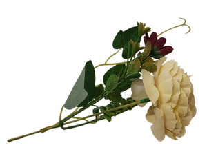 Silk Beige Peony Bouquet Silk Beige Peony Bouquet