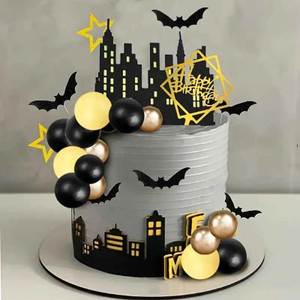 Bat Theme Cake Decorating Set Bat Theme Cake Decorating Set