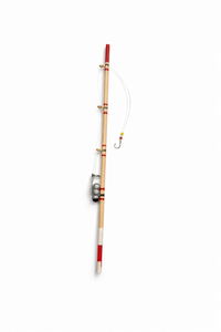 Realistic Mini Fishing Rod Cake Decoration