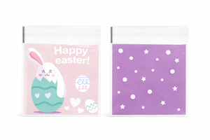 Easter Theme Cookie Bags Cello  x6