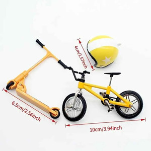 Miniature Bike Scooter or Helmet Cake Decoration Miniature Bike Scooter or Helmet Cake Decoration