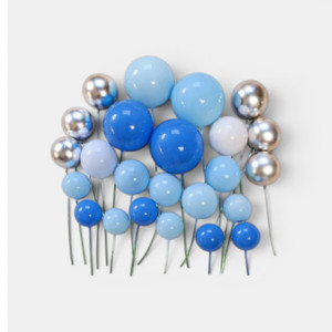 Frozen Wonderland Colours Cake Decorating Balls - The Cake Mixer