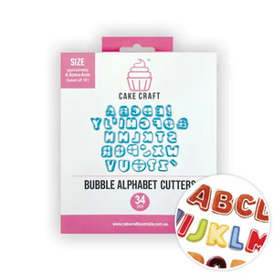 Alphabet Fondant Cutters Alphabet Fondant Cutters