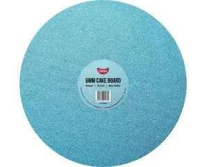 10 Inch Blue Glitter Cake Board 10 Inch Blue Glitter Cake Board