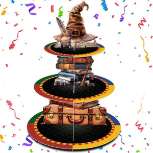 Wizard Theme 3 Tier Cupcake Stand Wizard Theme 3 Tier Cupcake Stand