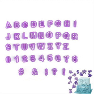 Alphabet & Number Cutter Set Alphabet & Number Cutter Set