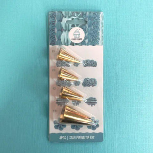 Cake Craft Star Piping Tip Set Cake Craft Star Piping Tip Set