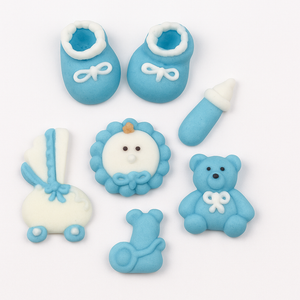 Baby Shower Cupcake Toppers - Set of 6 Baby Shower Cupcake Toppers - Set of 6