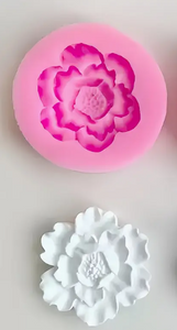 Peony Style Flower Silicone Mould – 56mm Peony Style Flower Silicone Mould – 56mm