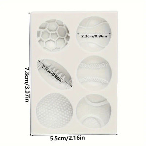 Sports Ball Silicone Mould – Auckland, NZ Sports Ball Silicone Mould – Auckland, NZ