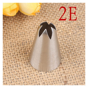 Piping Tip #2E – Closed Star Icing Nozzle Piping Tip #2E – Closed Star Icing Nozzle