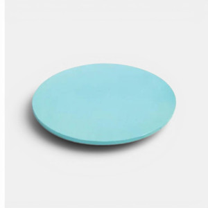 Cake Craft 10 Inch Round Pastel Blue Cake Board – 6mm Thick, light blue cake decorating board for cakes.