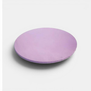 Cake Craft 10 Inch Round Pastel Purple Cake Board – 6mm Thick, colorful round cake boards in pastel pink, blue, purple, and yellow for cake decorating and presentation.