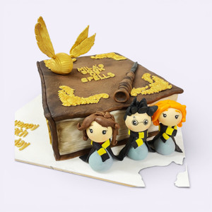 Harry Potter Book Birthday Cake