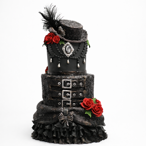 Vintage Black Lace Cake NZ