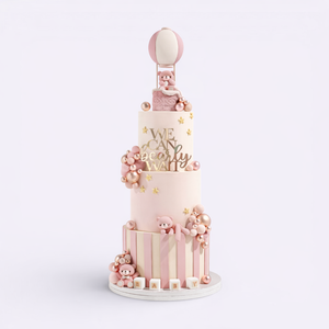 We Can Bearly Wait Baby Shower Cake