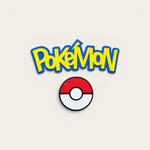 Pokemon EVA foam cake topper set with Pokeball decoration