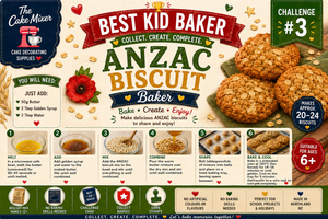 Best Kid Baker Challenge #3 – ANZAC Biscuit Baker