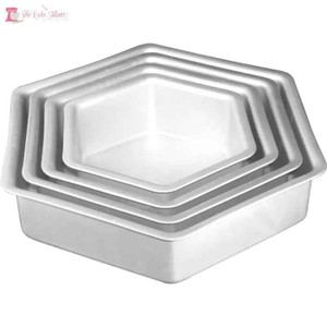 10 Inch Hexagon Cake Tin Hire. Includes Bond 10 Inch Hexagon Cake Tin Hire. Includes Bond