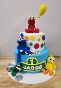 Sesame Street Birthday Cake - Choose Your Design Sesame Street Birthday Cake - Choose Your Design