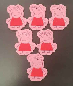 Peppa Pig Edible Cake Decorations. Choose Quantity Peppa Pig Edible Cake Decorations. Choose Quantity