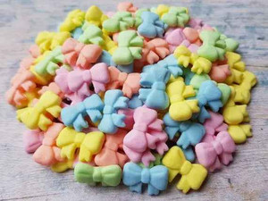 Cute Mini Bow Edible Cake Decorations x20 Cute Mini Bow Edible Cake Decorations x20