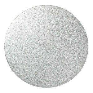 14 Inch Silver Round Cake Board. 6mm Thickness 14 Inch Silver Round Cake Board. 6mm Thickness