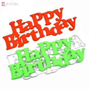 Happy Birthday Cutter Plastic. Cake Decorating Essential Happy Birthday Cutter Plastic. Cake Decorating Essential
