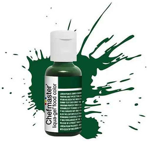 Chefmaster Forest Green Food Colouring. Liqua Gel 20gm Chefmaster Forest Green Food Colouring. Liqua Gel 20gm