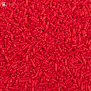 Red Sprinkle Hail/ Jimmies 30gm Red Sprinkle Hail/ Jimmies 30gm