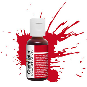 Chefmaster Xmas Red Food Colouring. Liqua Gel 20gm Chefmaster Xmas Red Food Colouring. Liqua Gel 20gm