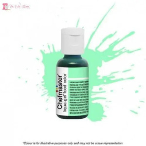 Chefmaster Mint Green Gel Colouring. Liqua Gel 20gm Chefmaster Mint Green Gel Colouring. Liqua Gel 20gm