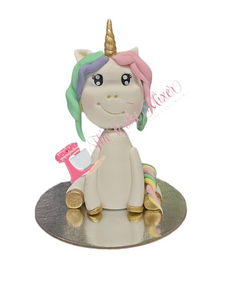 3D Unicorn Edible Cake Decoration 3D Unicorn Edible Cake Decoration