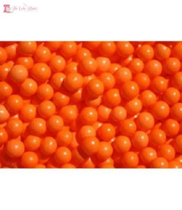 Sugar Pearls 3mm Orange 40gm Sugar Pearls 3mm Orange 40gm