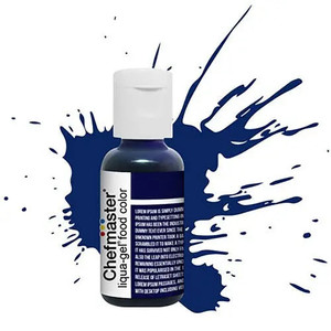 Chefmaster Navy Blue Liqua-Gel Food Colouring – 20g Chefmaster Navy Blue Liqua-Gel Food Colouring – 20g
