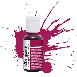 Chefmaster Burgundy Gel Colouring. Liqua Gel 20gm Chefmaster Burgundy Gel Colouring. Liqua Gel 20gm