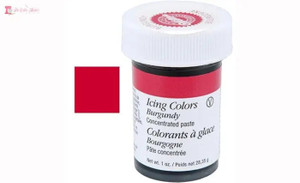 Wilton Burgundy Gel Food Colouring. Perfect for buttercream Wilton Burgundy Gel Food Colouring. Perfect for buttercream