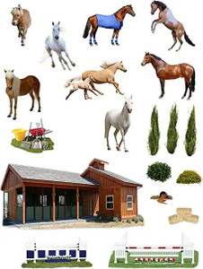 Equestrian Edible Premium Wafer Paper Cake Topper