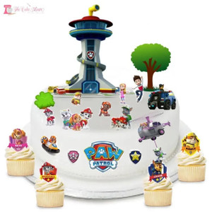 Stand Up Paw Patrol Cake Topper Edible Premium Wafer Paper Stand Up Paw Patrol Cake Topper Edible Premium Wafer Paper