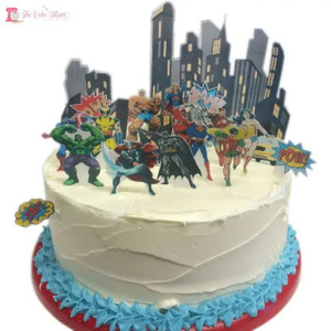 Marvel Superheroes Edible Premium Wafer Paper Cake Topper Marvel Superheroes Edible Premium Wafer Paper Cake Topper