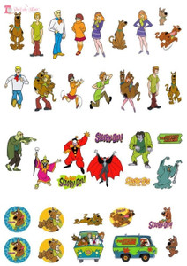Scooby Doo Edible Premium Wafer Paper Cake Topper-811 Scooby Doo Edible Premium Wafer Paper Cake Topper-811
