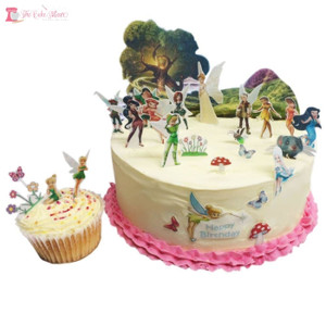 Tinkerbell Edible Premium Wafer Paper Cake Topper Tinkerbell Edible Premium Wafer Paper Cake Topper