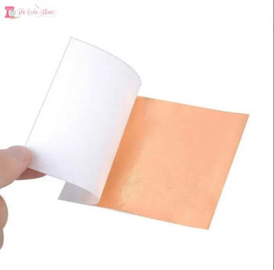 Rose Gold Leaf. 5 Sheets Rose Gold Leaf. 5 Sheets
