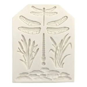 Amazing Dragon Fly & Reed Silicone Mould Amazing Dragon Fly & Reed Silicone Mould