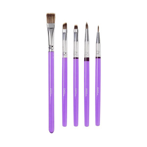 Wilton 5 Piece Cake Decorating Brush Set Wilton 5 Piece Cake Decorating Brush Set
