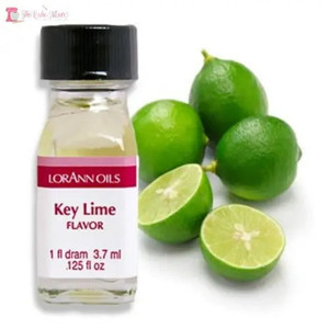 Lorann Key Lime Flavouring Oil - 1 Dram Super Strength Lorann Key Lime Flavouring Oil - 1 Dram Super Strength
