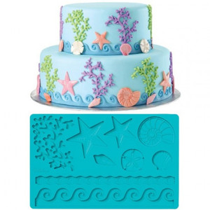 Wilton Sea Life Silicone Mould Wilton Sea Life Silicone Mould